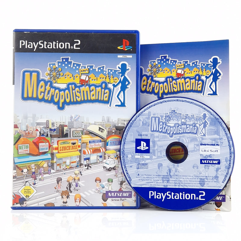 Playstation 2 Spiel : Metropolismania - CD OVP Anleitung | Sony PS2 PAL