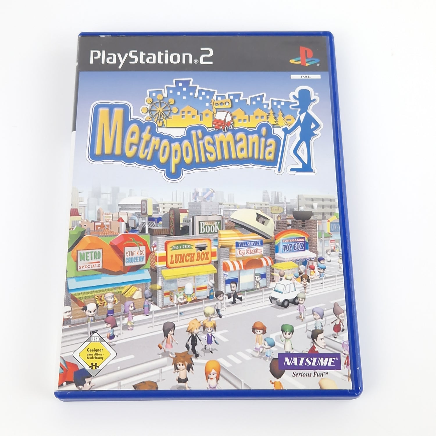 Playstation 2 Spiel : Metropolismania - CD OVP Anleitung | Sony PS2 PAL