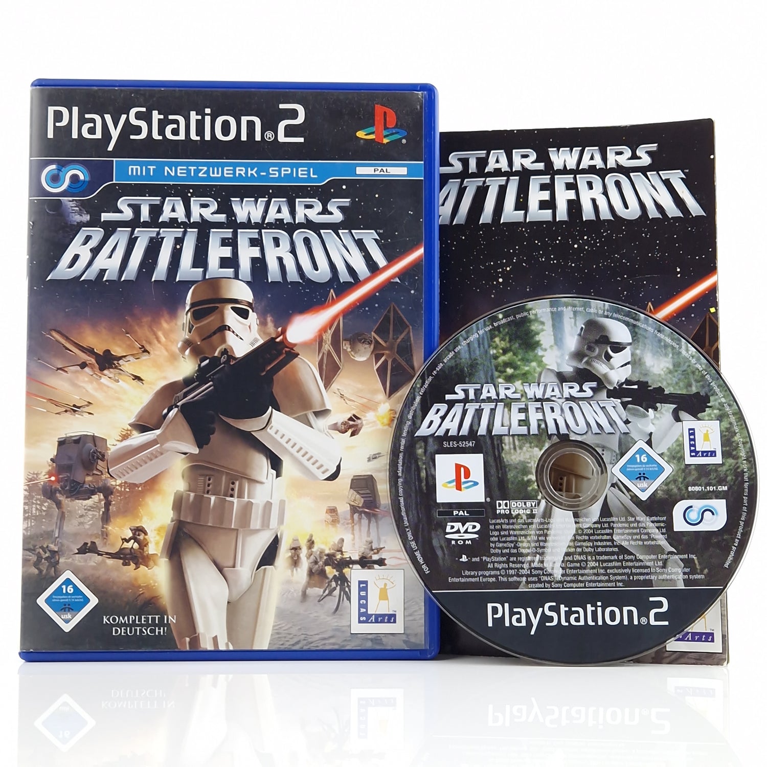 Playstation 2 Spiel : Star Wars Battlefront - CD OVP Anleitung | Sony PS2 PAL