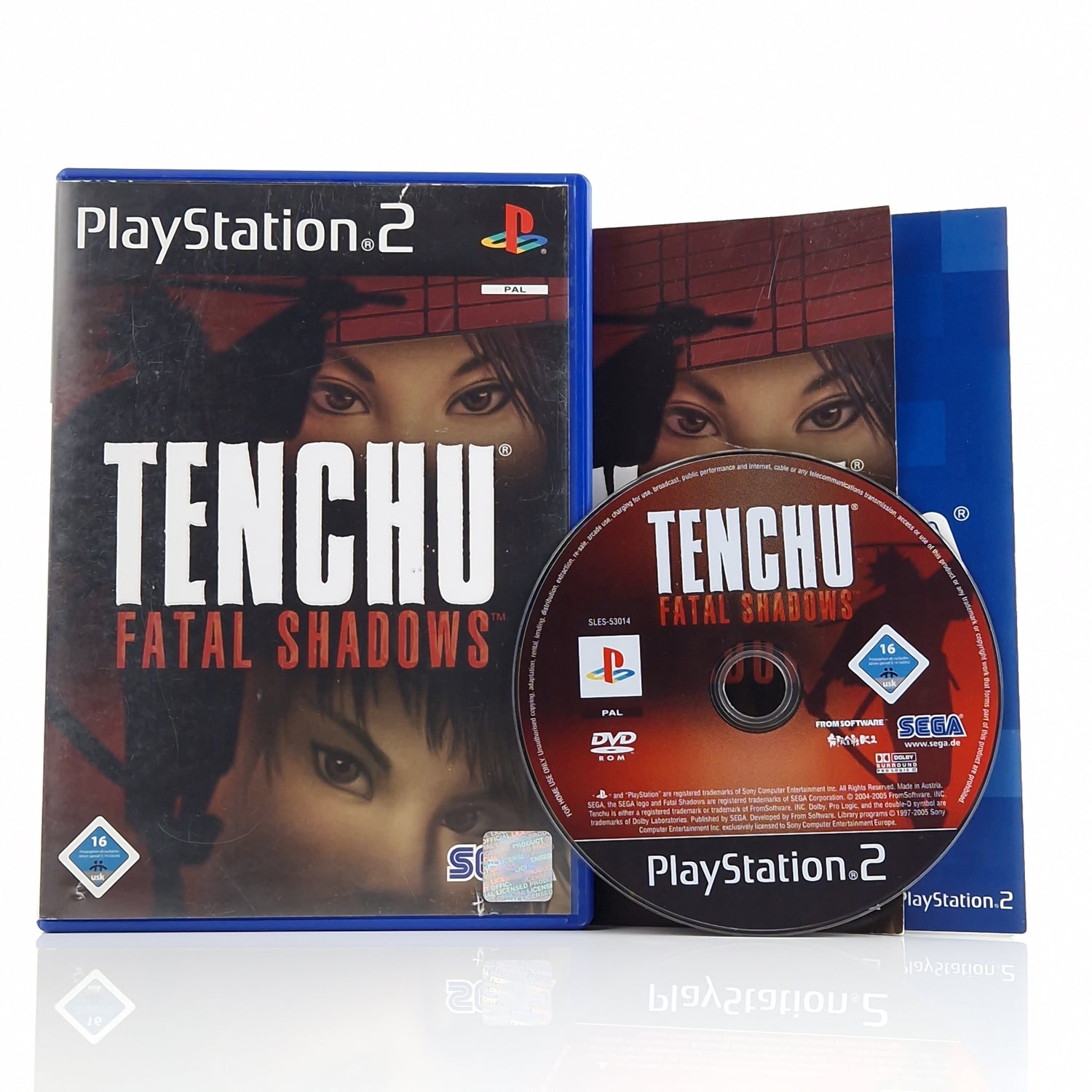 Playstation 2 Spiel : Tenchu Fatal Shadows - CD OVP Anleitung | Sony PS2 PAL