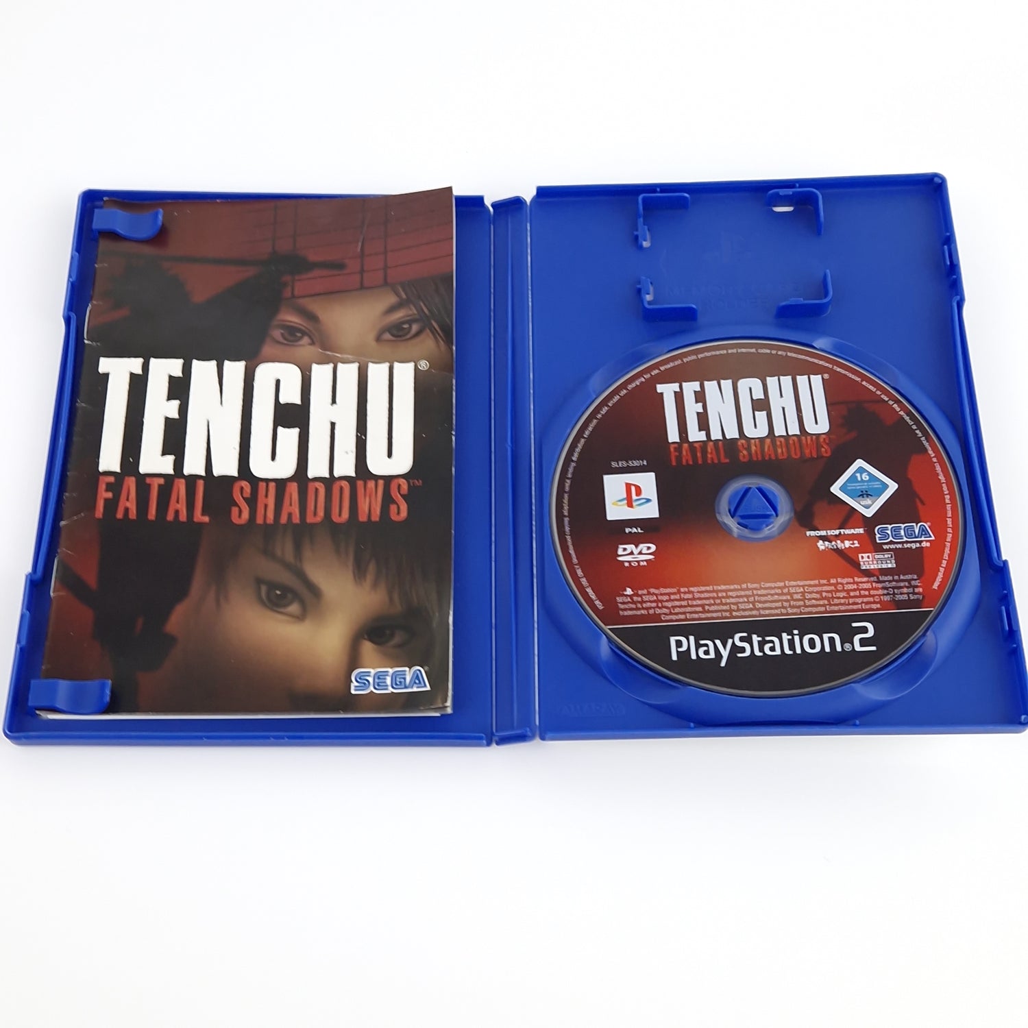 Playstation 2 Spiel : Tenchu Fatal Shadows - CD OVP Anleitung | Sony PS2 PAL