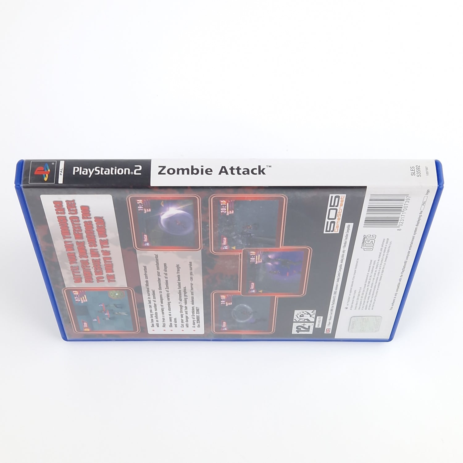 Playstation 2 Spiel : Zombie Attack - CD OVP Anl. | Sony PS2 PAL Game 505