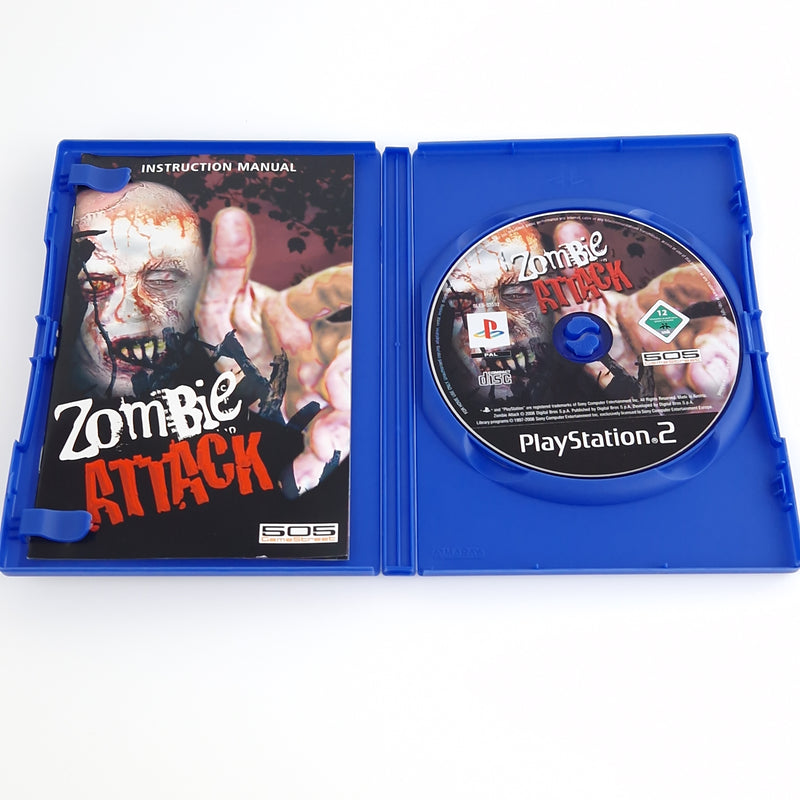 Playstation 2 Spiel : Zombie Attack - CD OVP Anl. | Sony PS2 PAL Game 505