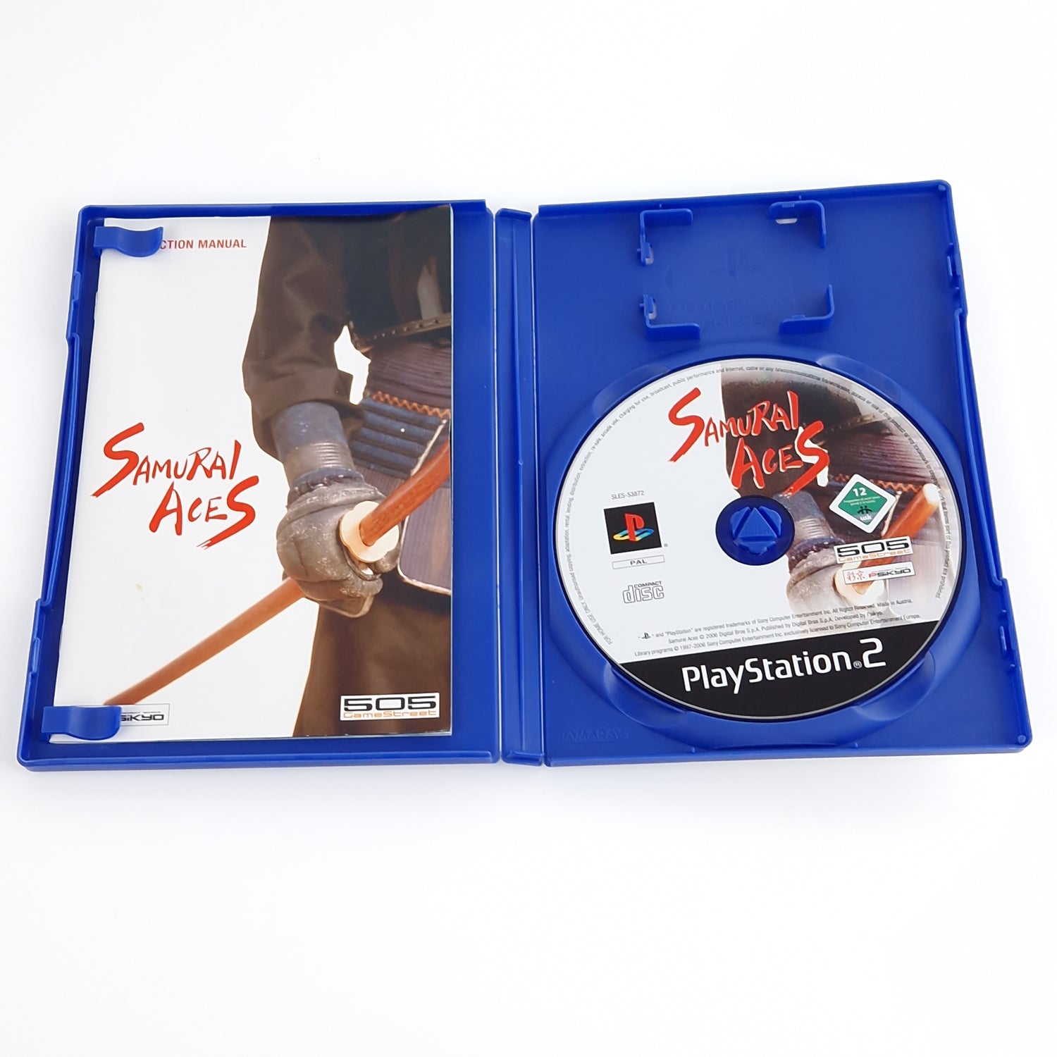 Playstation 2 Spiel : Samurai Aces - CD OVP Anleitung | Sony PS2 PAL Game 505