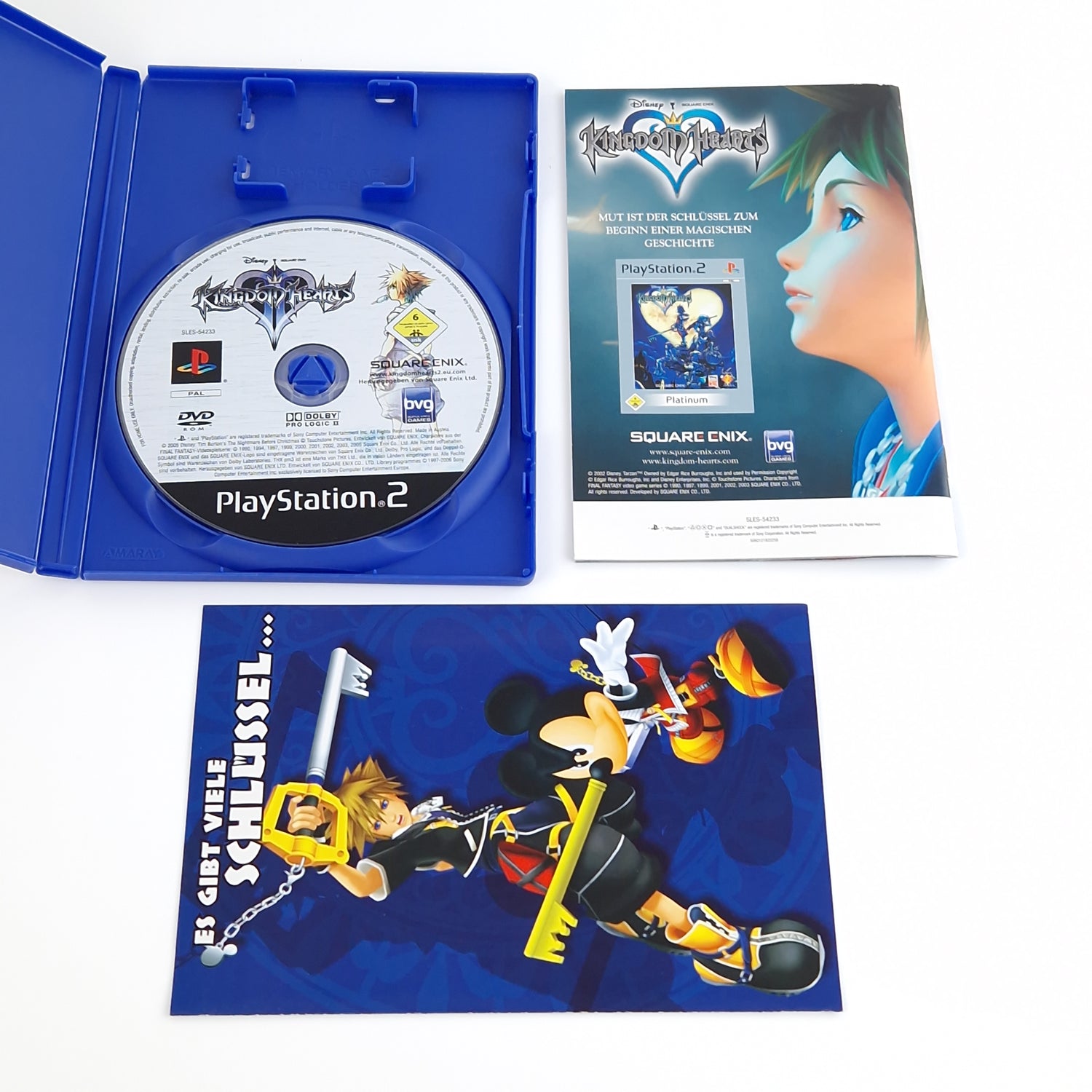 Playstation 2 Spiel : Kingdom Hearts II - CD Anleitung OVP | Sony PS2 PAL