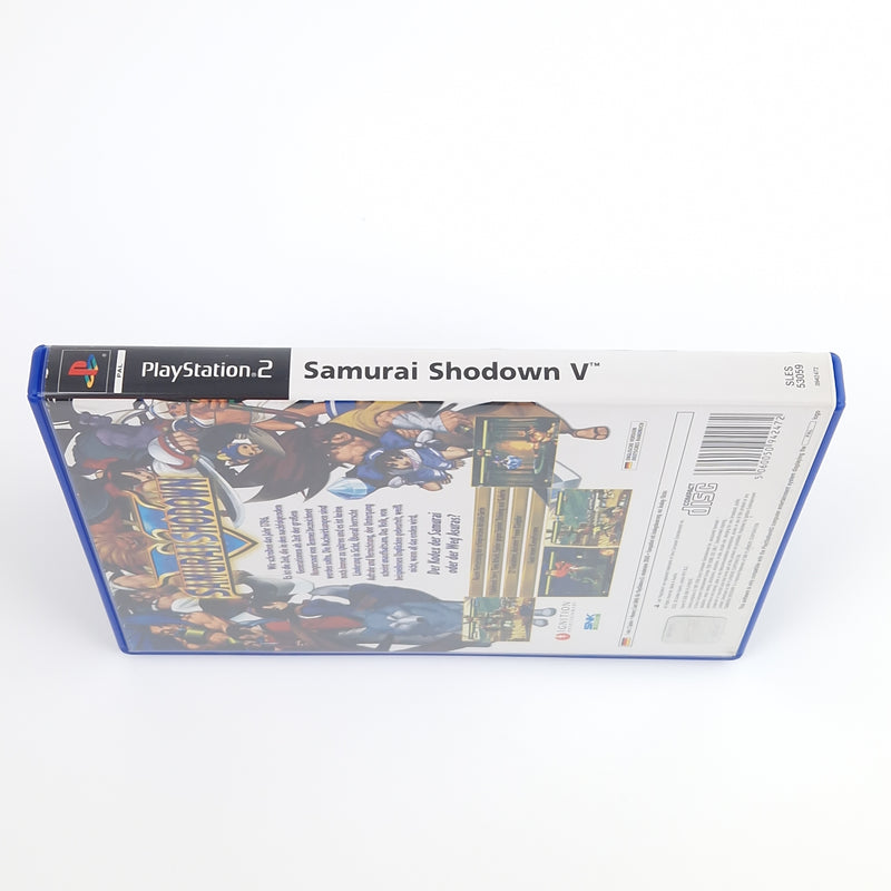 Playstation 2 Spiel : Samurai Showdown V - CD Anleitung OVP | Sony PS2 PAL