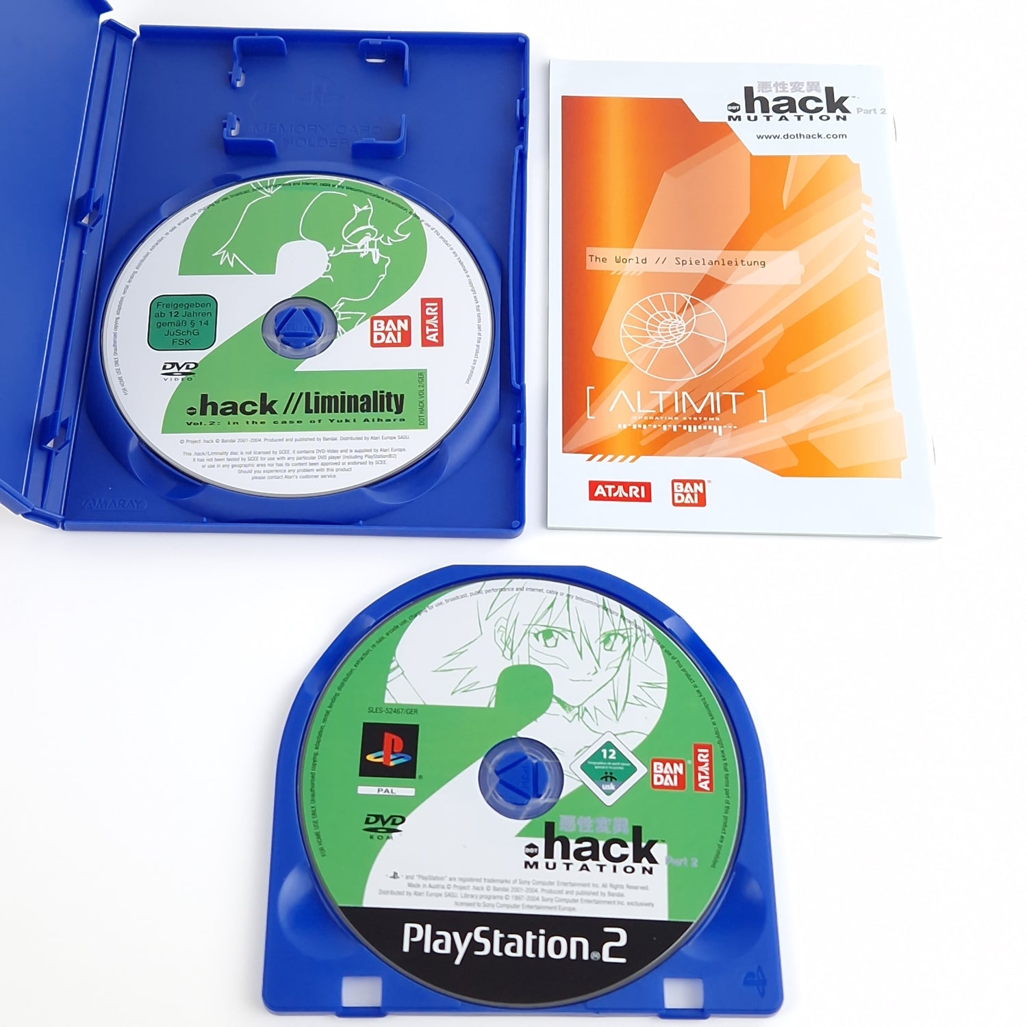 Playstation 2 Spiel : Dot Hack Mutation Part 2 - CD Anl. OVP | Sony PS2 PAL