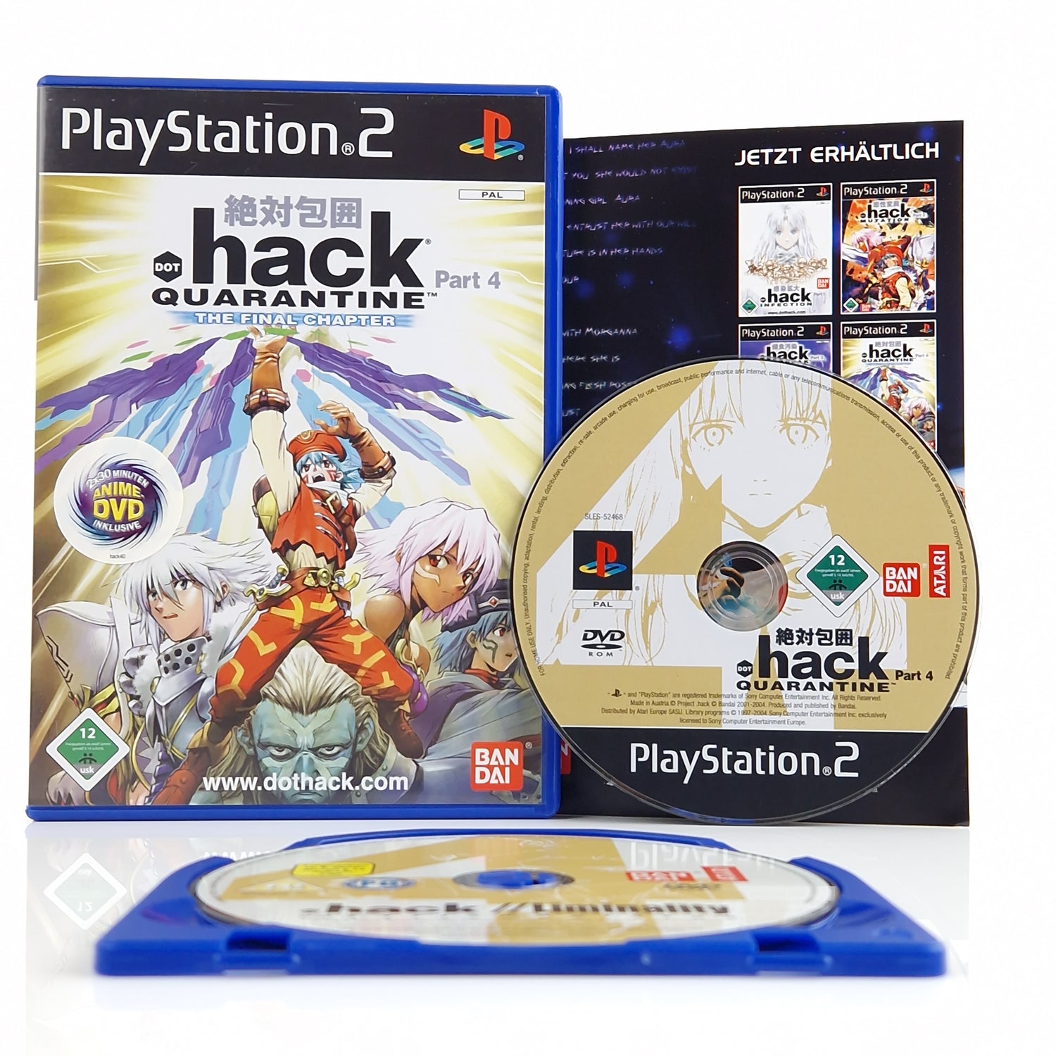 Playstation 2 Spiel : Dot Hack Quarantine The Final Chapter Part 4 - PS2 OVP PAL