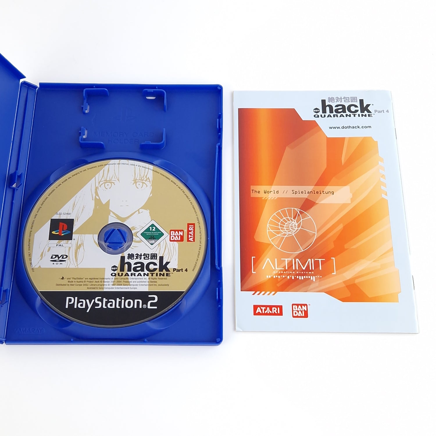 Playstation 2 Spiel : Dot Hack Quarantine The Final Chapter Part 4 - PS2 OVP PAL