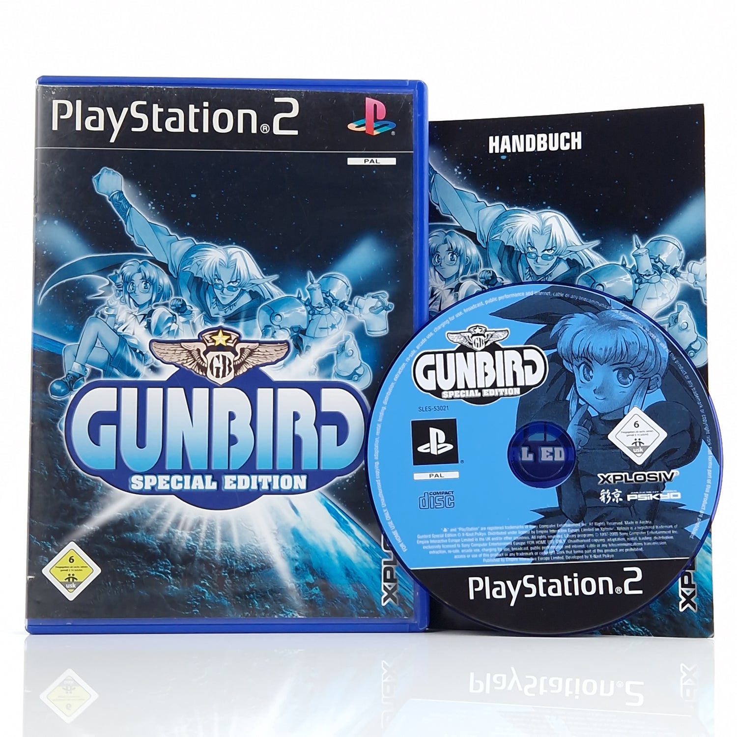 Playstation 2 Spiel : Gunbird Special Edition - CD Anleitung OVP | PS2 PAL