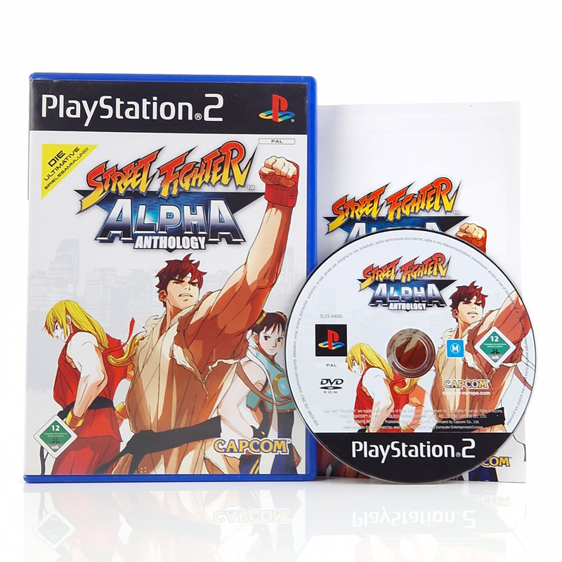 Playstation 2 Spiel : Street Fighter Alpha Anthology - CD Anl OVP | Sony PS2 PAL