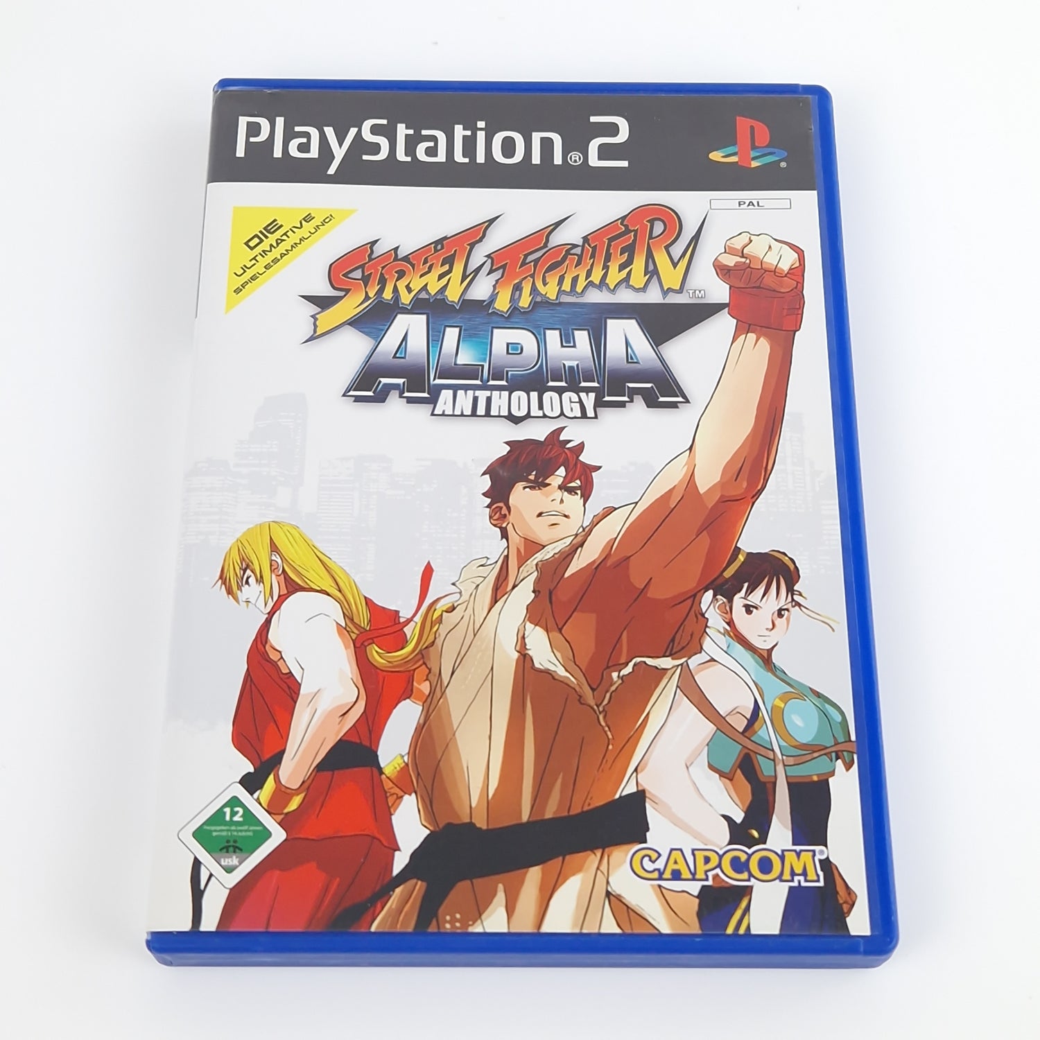 Playstation 2 Spiel : Street Fighter Alpha Anthology - CD Anl OVP | Sony PS2 PAL