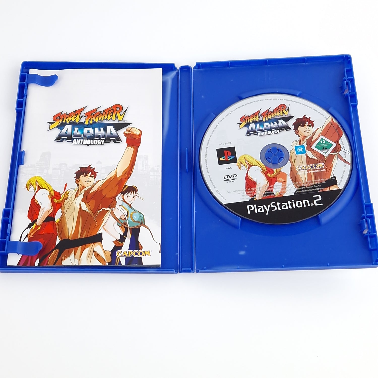 Playstation 2 Spiel : Street Fighter Alpha Anthology - CD Anl OVP | Sony PS2 PAL