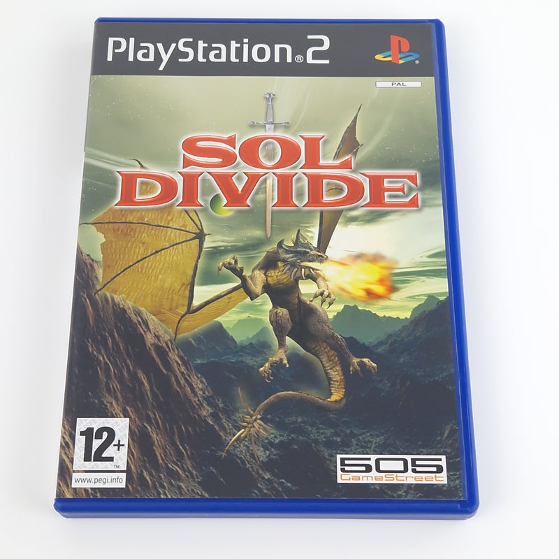 Playstation 2 Spiel : Sol Divide - CD Anleitung OVP | Sony PS2 PAL 505 Games