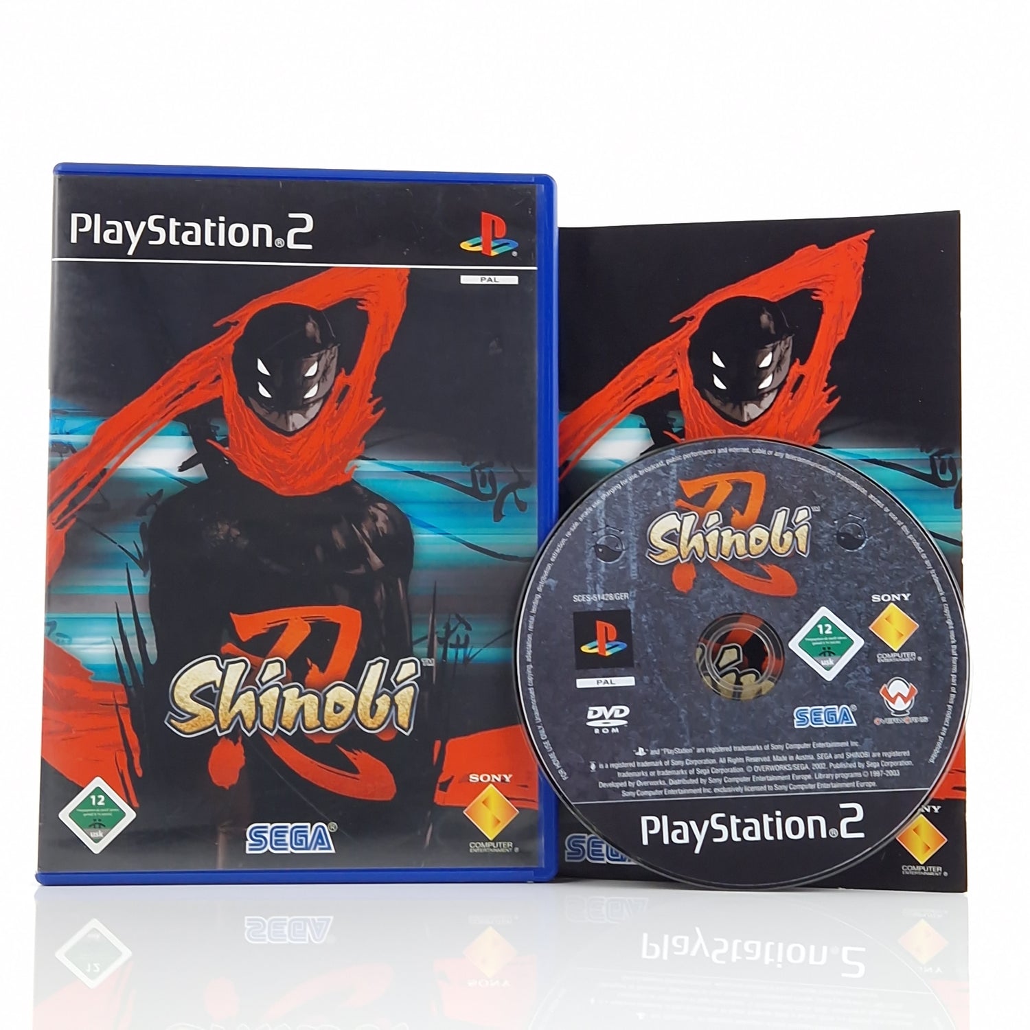 Playstation 2 Spiel : Shinobi - CD Anleitung OVP | Sony PS2 PAL