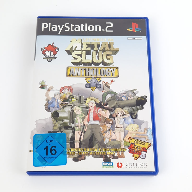 Playstation 2 Spiel : Metal Slug Anthology - CD Anleitung OVP | Sony PS2 PAL