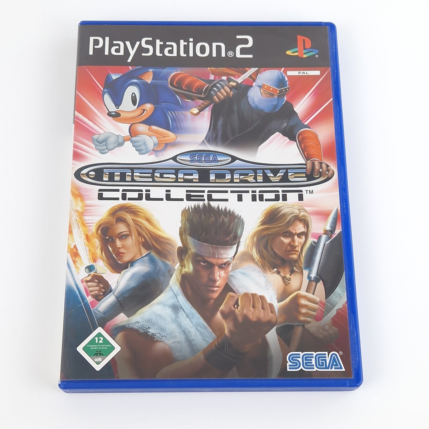 Playstation 2 Spiel : SEGA Mega Drive Collection - CD Anleitung OVP | PS2 PAL