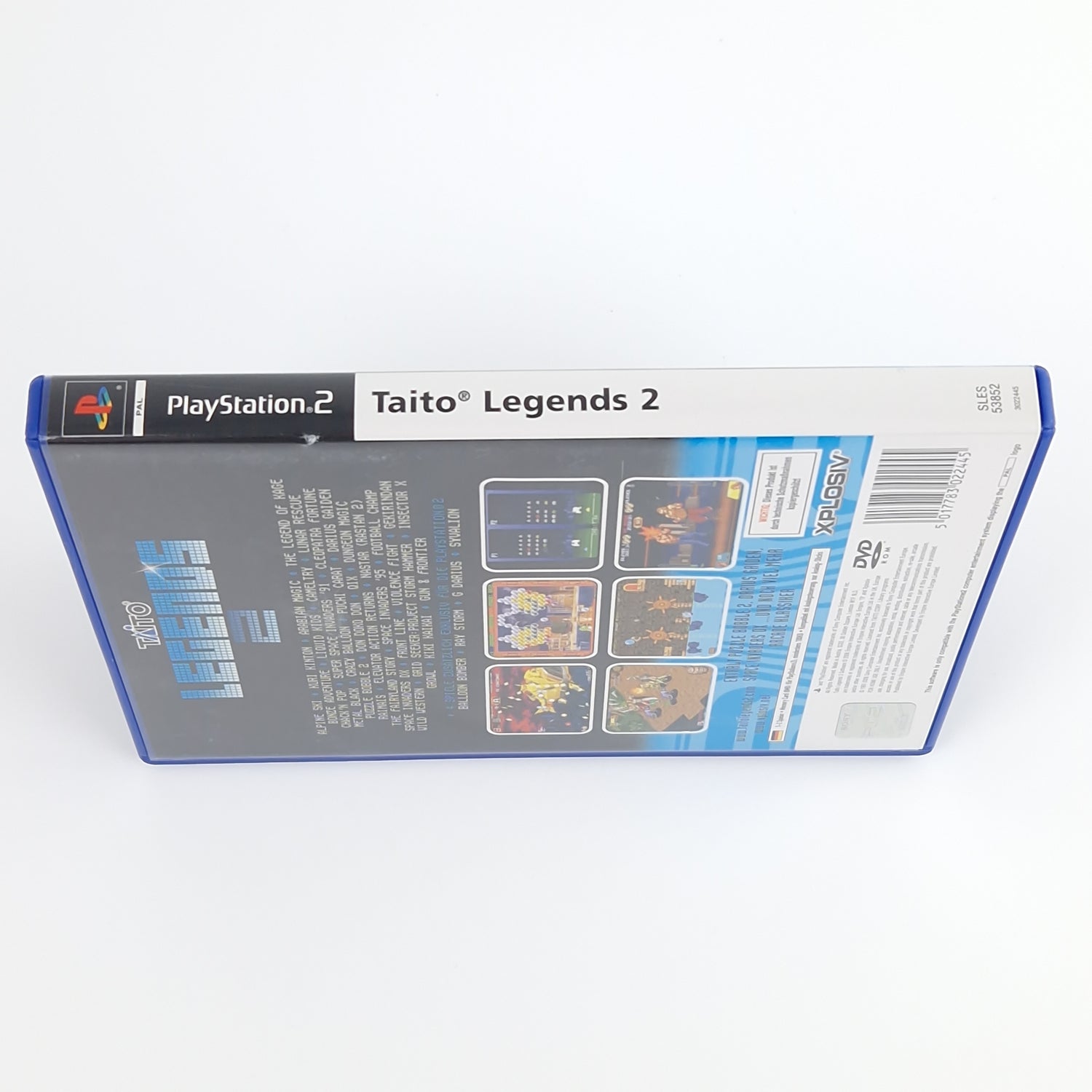 Playstation 2 Spiel : Taito Legends 2 - CD Anleitung OVP | PS2 PAL