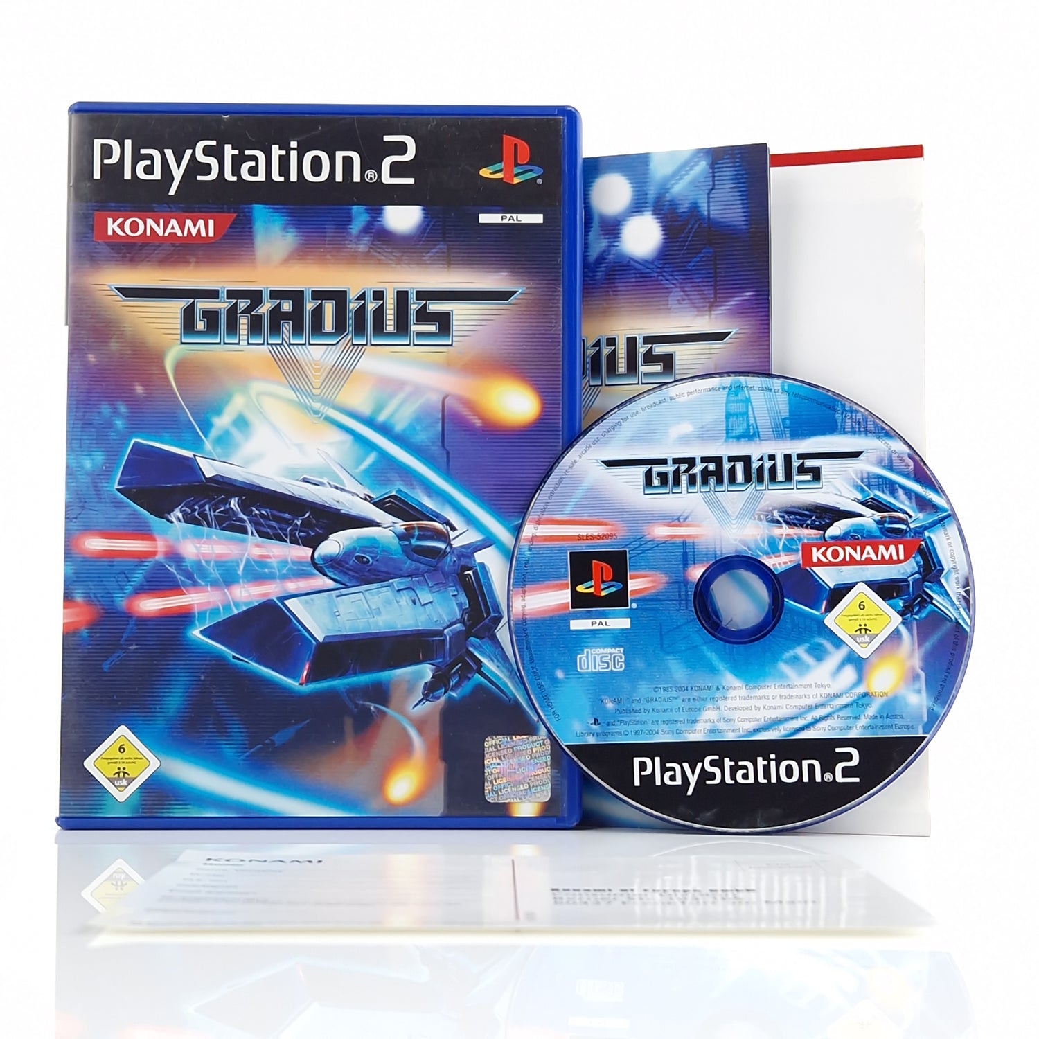 Playstation 2 Spiel : Gradius - CD Anleitung OVP | PS2 PAL Konami