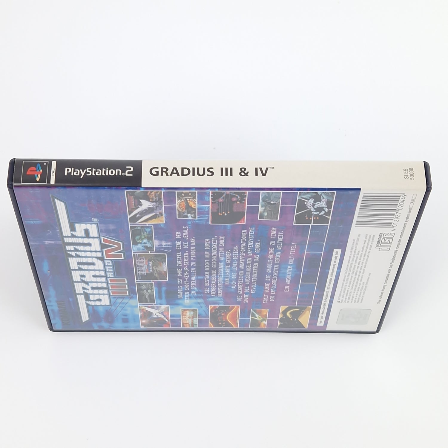 Playstation 2 Spiel : Gradius III and IV - CD Anleitung OVP | PS2 PAL Konami