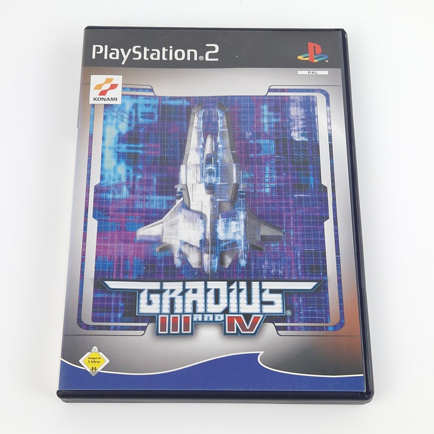 Playstation 2 Spiel : Gradius III and IV - CD Anleitung OVP | PS2 PAL Konami