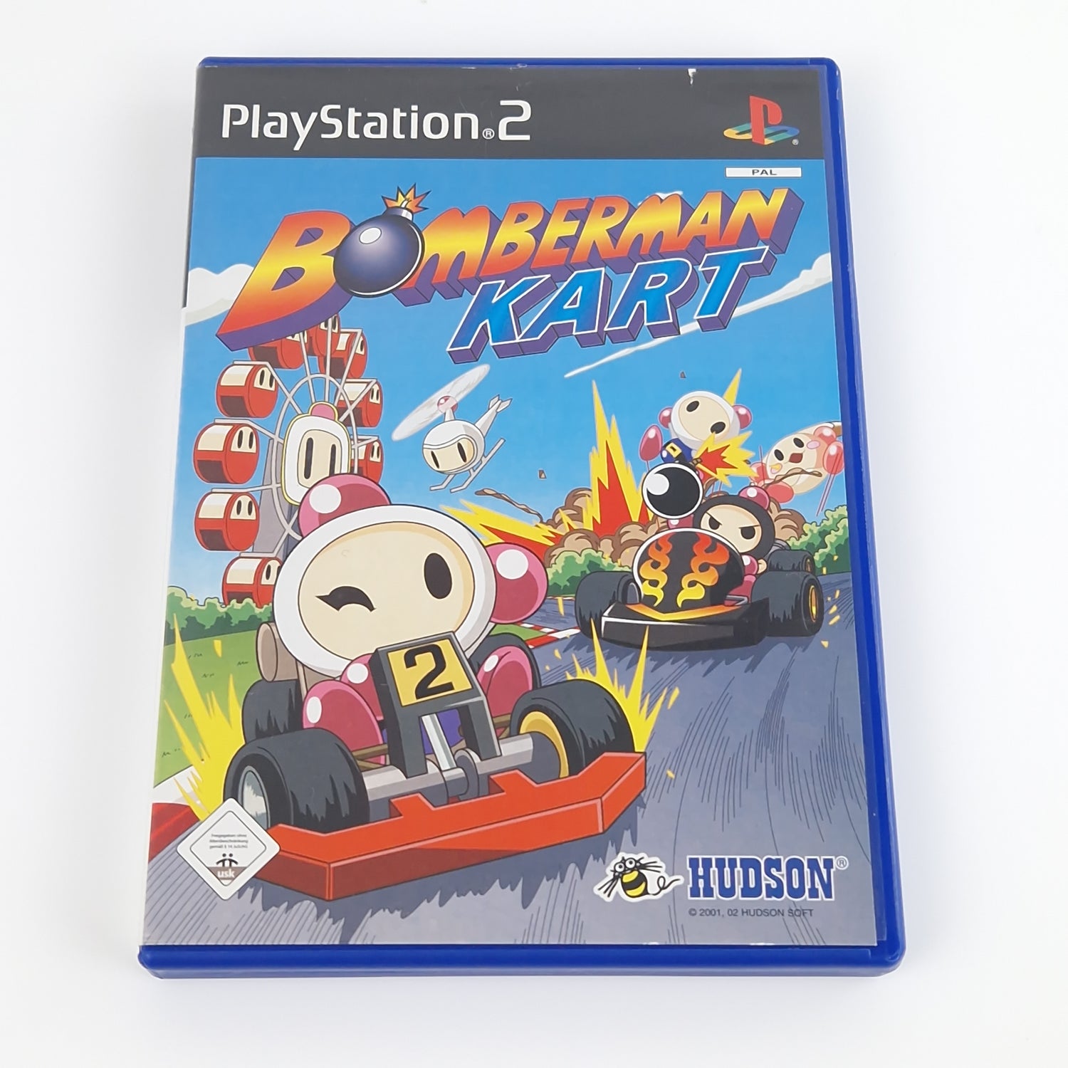 Playstation 2 Spiel : Bomberman Kart - CD Anleitung OVP | PS2 PAL Hudson