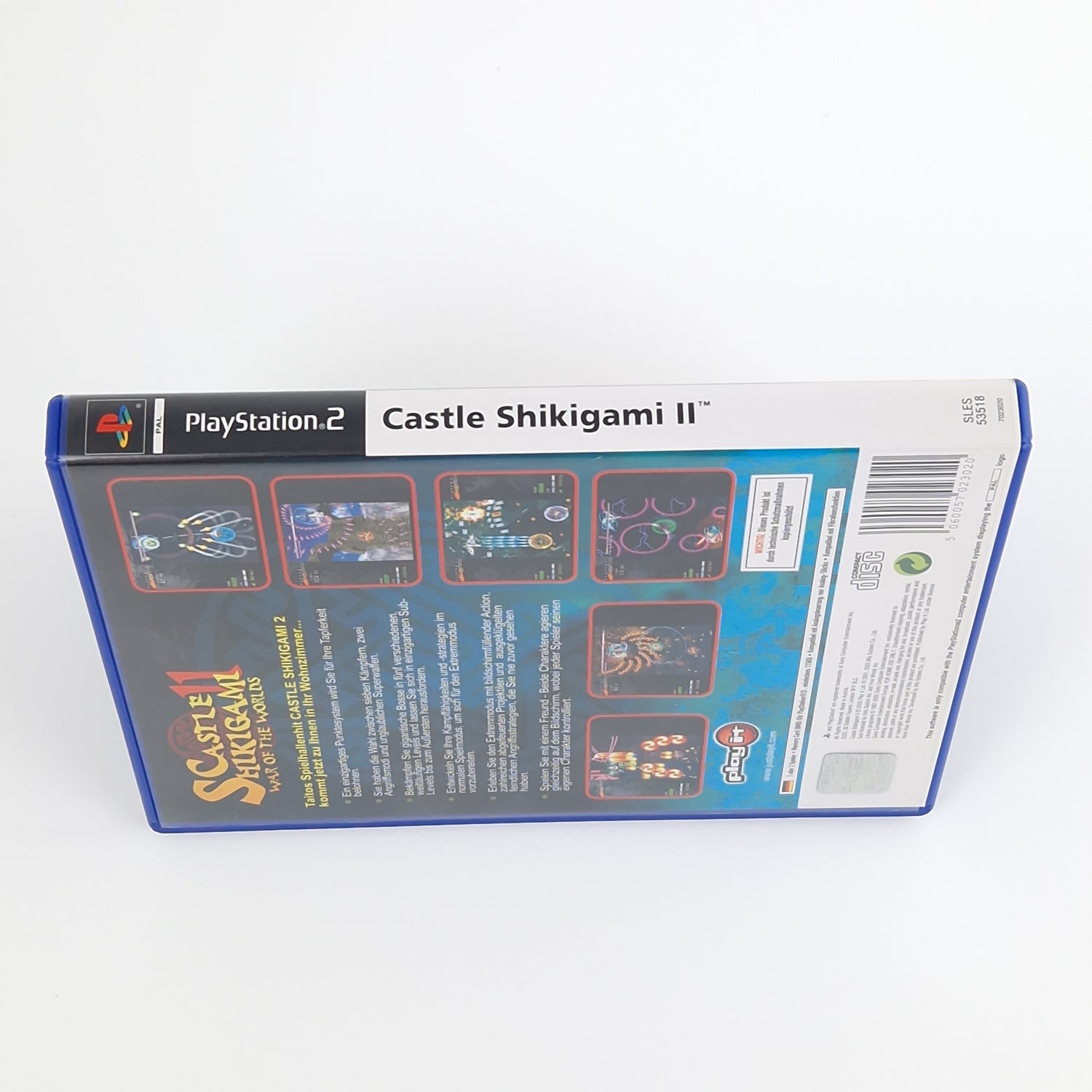 Playstation 2 Spiel : Castle Shikigami II - CD Anleitung OVP | PS2 PAL