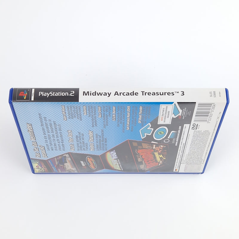 Playstation 2 Spiel : Midway Arcade Treasures 3 - CD Anleitung OVP | PS2 PAL