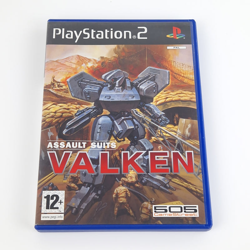 Playstation 2 Spiel : Assault Suits Valken - CD Anleitung OVP | PS2 PAL 505