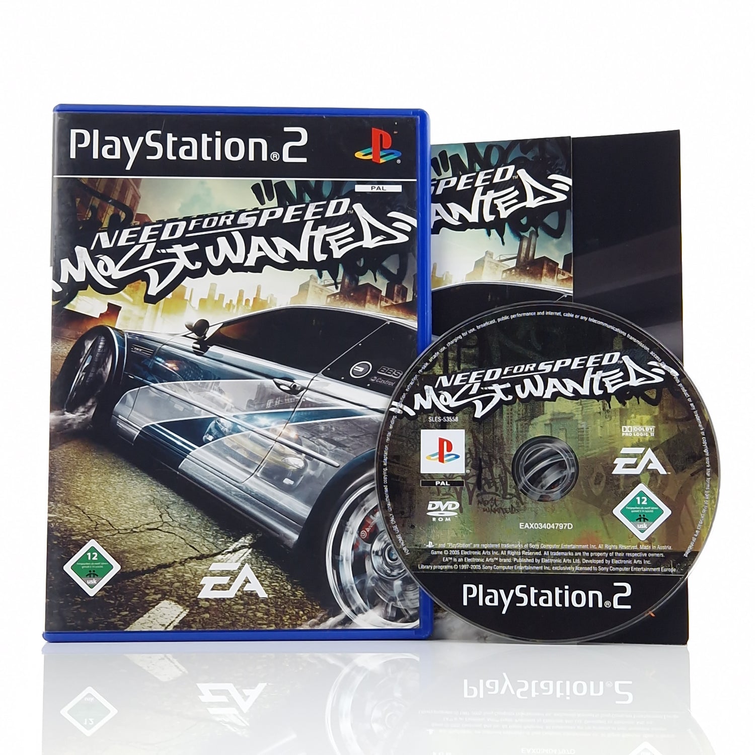 Playstation 2 Spiel : Need for Speed Most Wanted - CD Anleitung OVP | PS2 PAL