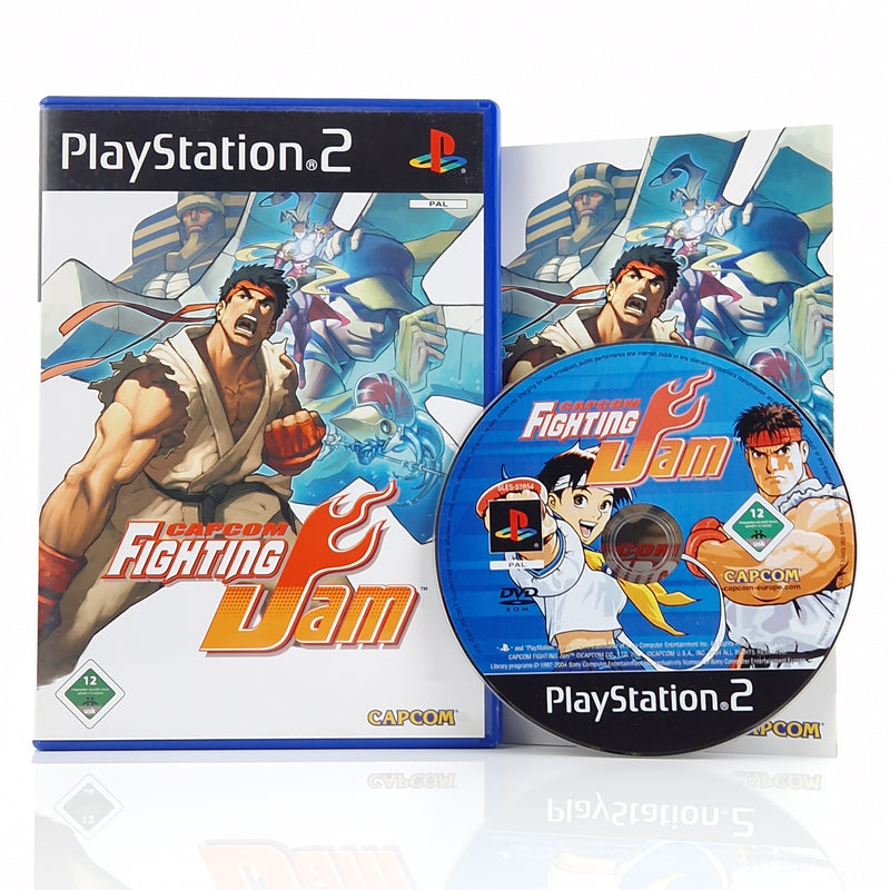 Playstation 2 Spiel : Capcom Fighting Jam - CD Anleitung OVP | Sony PS2 PAL Game