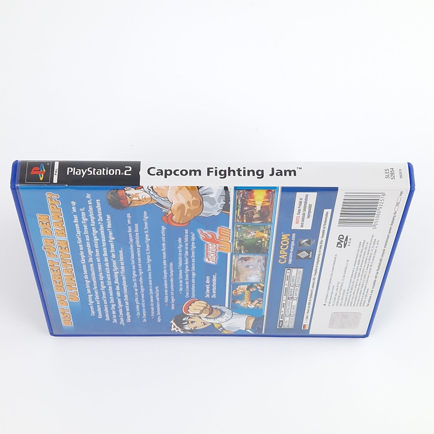 Playstation 2 Spiel : Capcom Fighting Jam - CD Anleitung OVP | Sony PS2 PAL Game