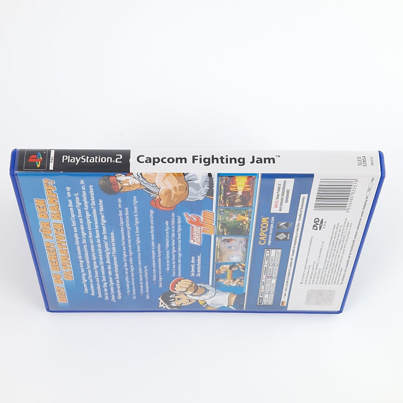 Playstation 2 Spiel : Capcom Fighting Jam - CD Anleitung OVP | Sony PS2 PAL Game