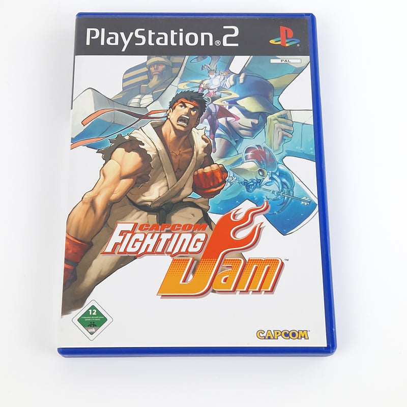 Playstation 2 Spiel : Capcom Fighting Jam - CD Anleitung OVP | Sony PS2 PAL Game