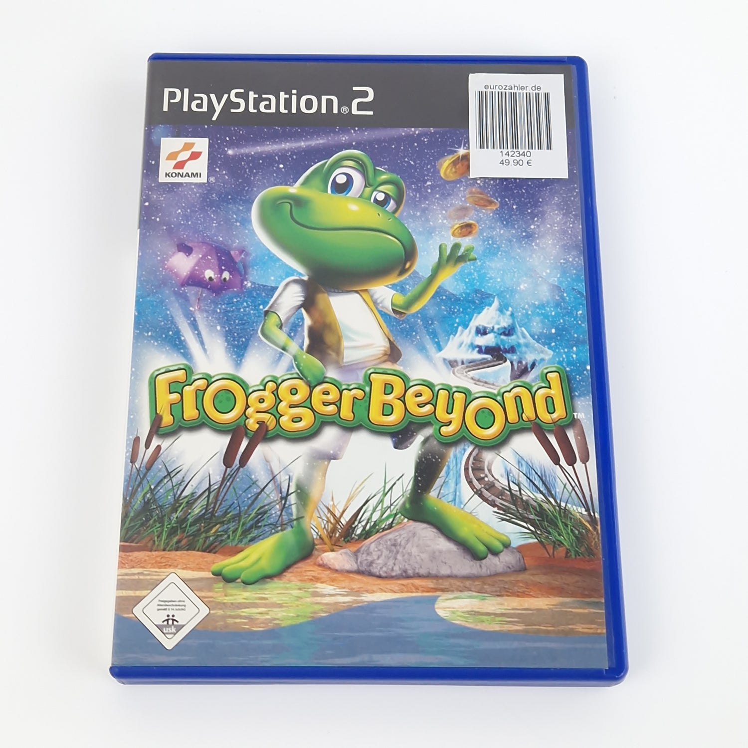 Playstation 2 Spiel : Frogger Beyond - CD Anleitung OVP | Sony PS2 PAL cib