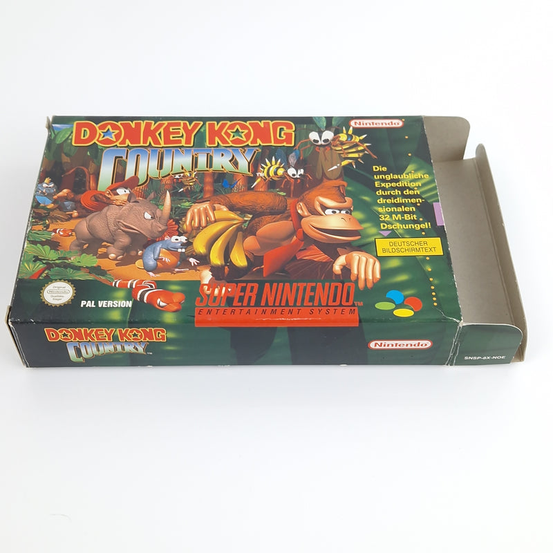 Super Nintendo Spiel : Donkey Kong Country - Modul Anl OVP cib | SNES PAL NOE