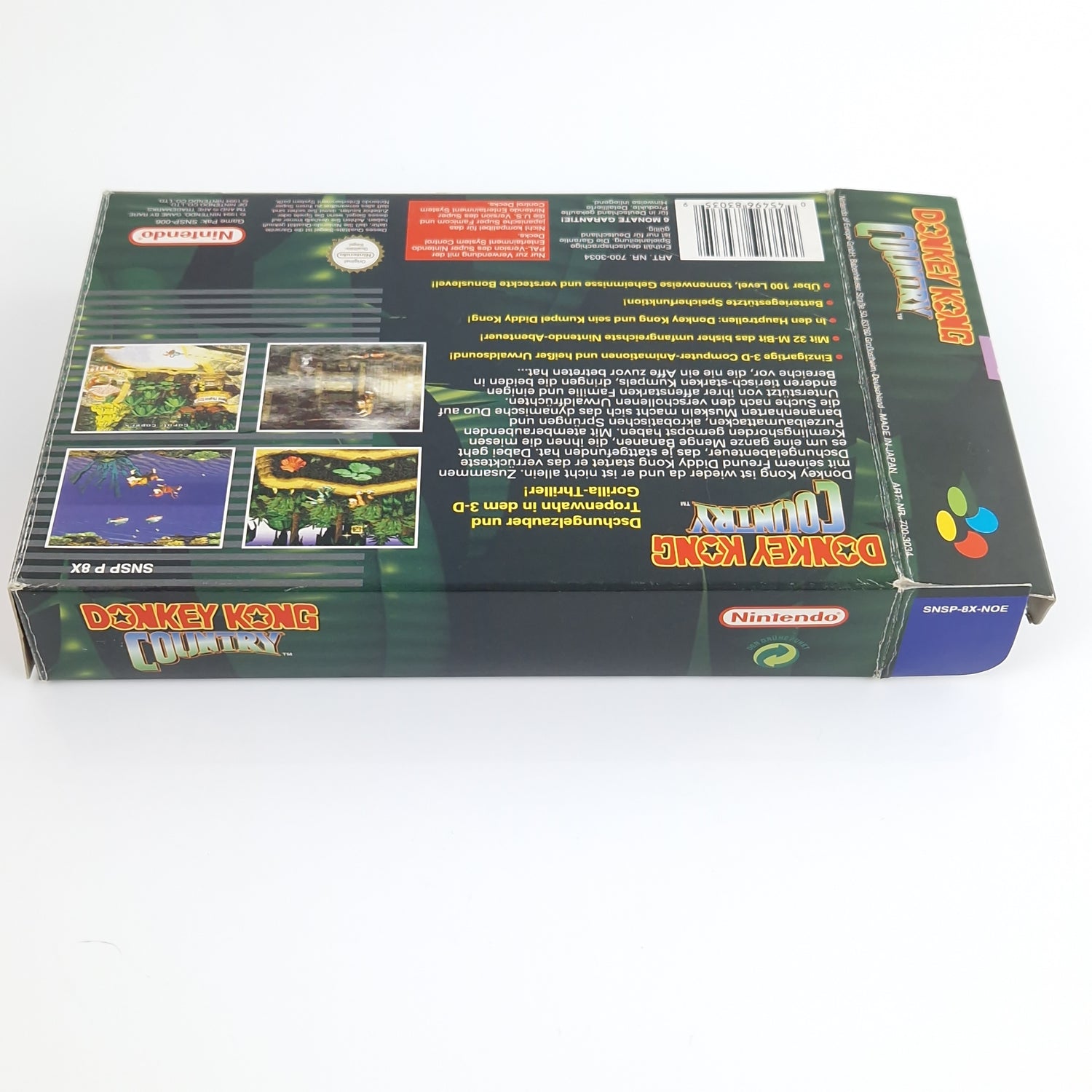 Super Nintendo Spiel : Donkey Kong Country - Modul Anl OVP cib | SNES PAL NOE