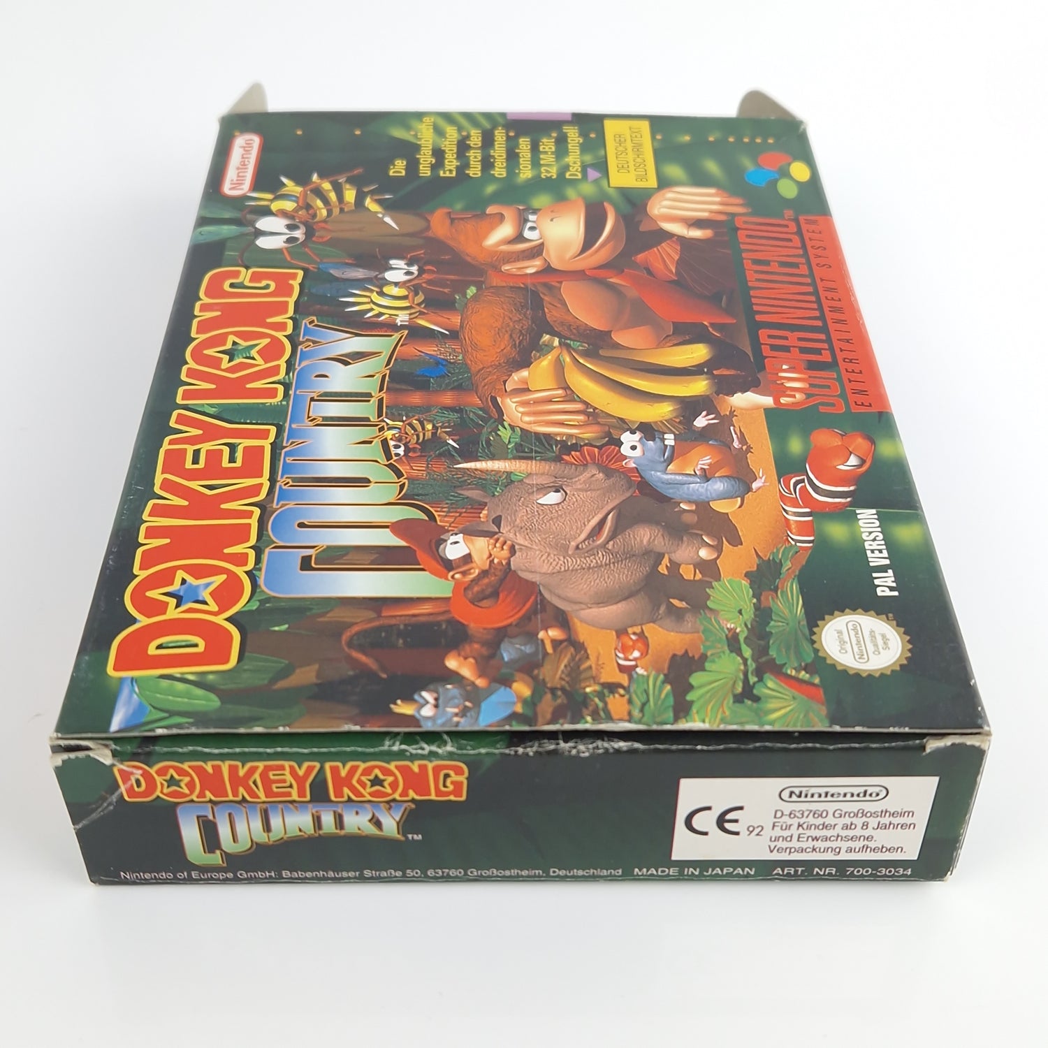 Super Nintendo Spiel : Donkey Kong Country - Modul Anl OVP cib | SNES PAL NOE