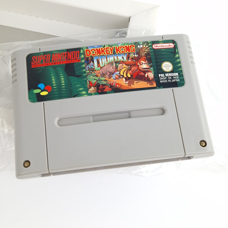 Super Nintendo Spiel : Donkey Kong Country - Modul Anl OVP cib | SNES PAL NOE