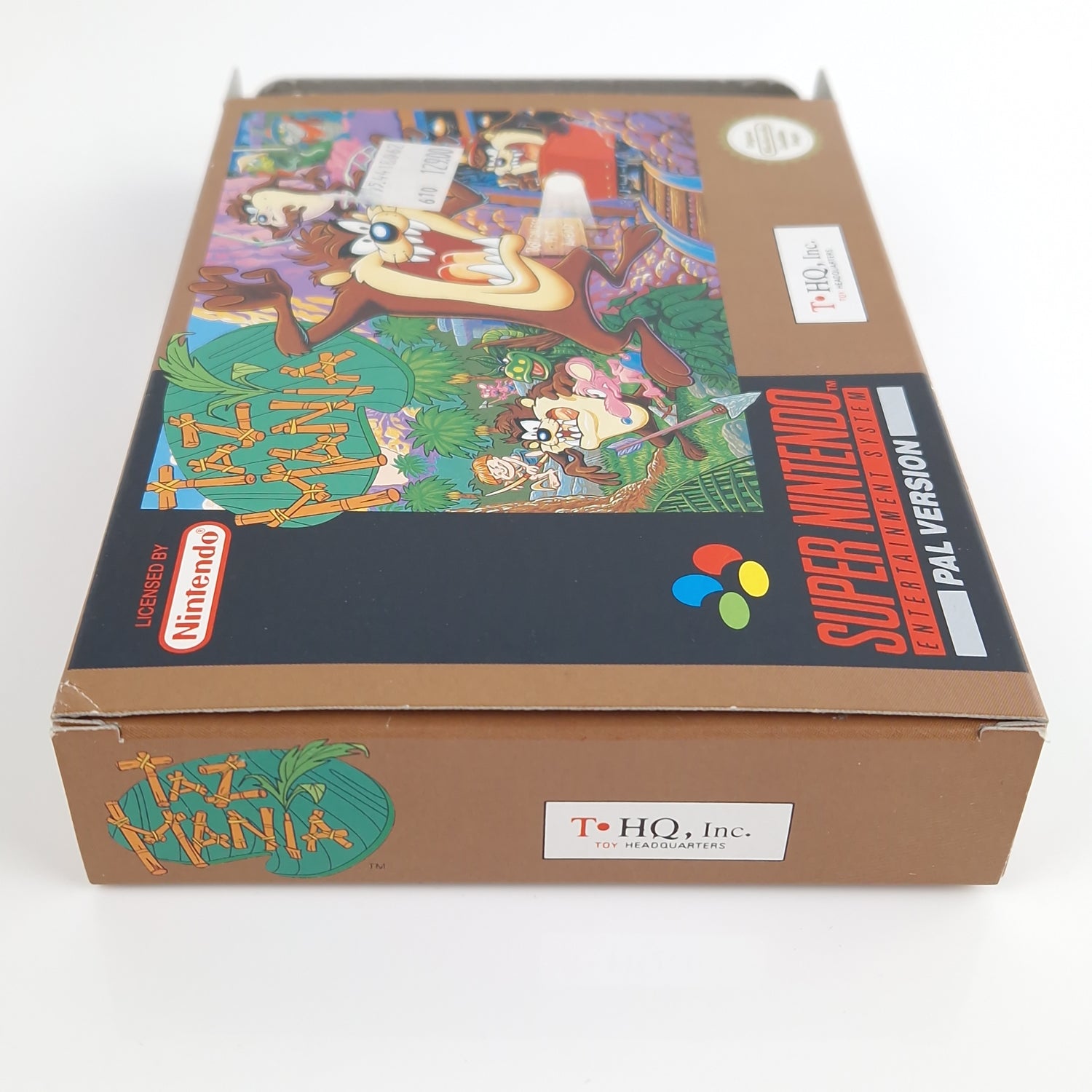 Super Nintendo Spiel : TAZ Mania mit Poster - Modul Anl OVP cib | SNES PAL NOE