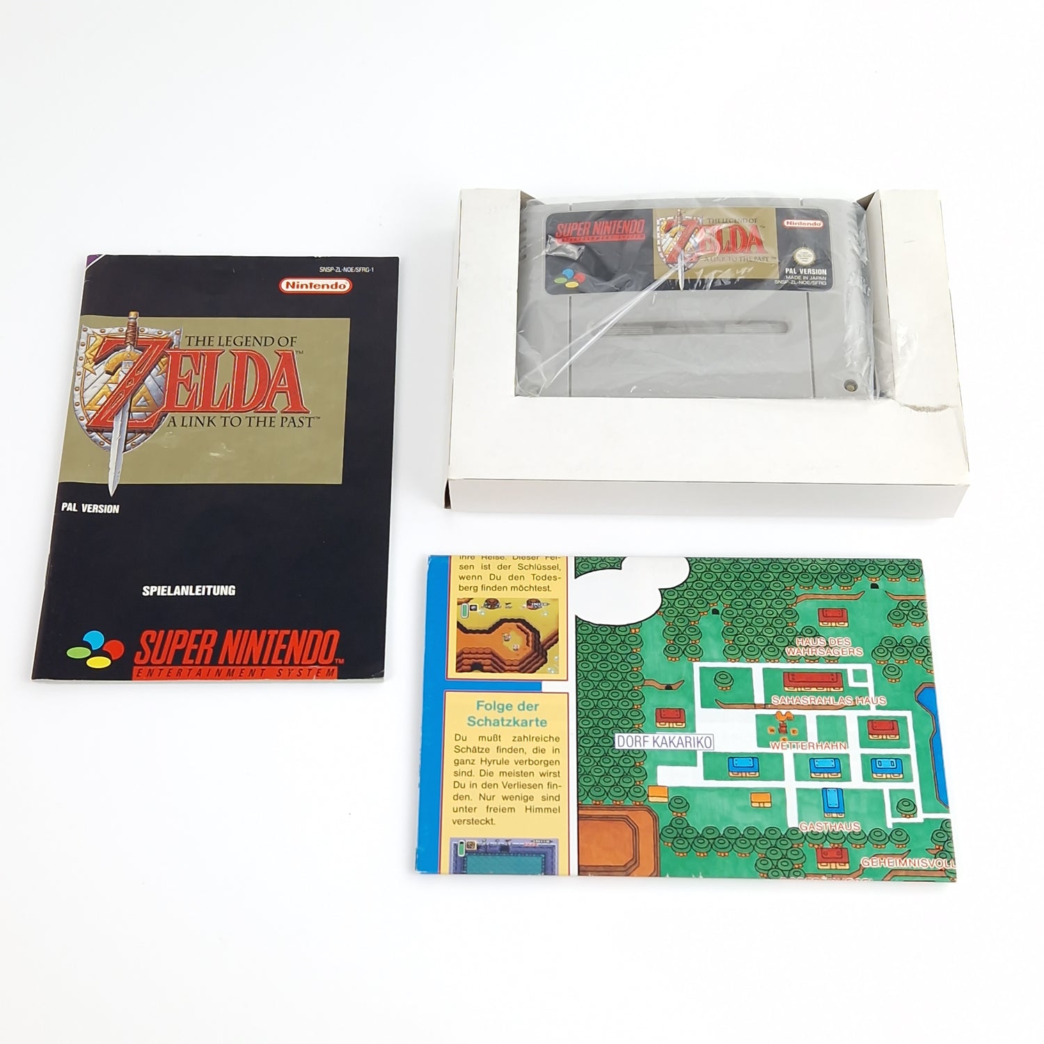 Super Nintendo : The Legend of Zelda a link to the Past - Classic Serie OVP PAL