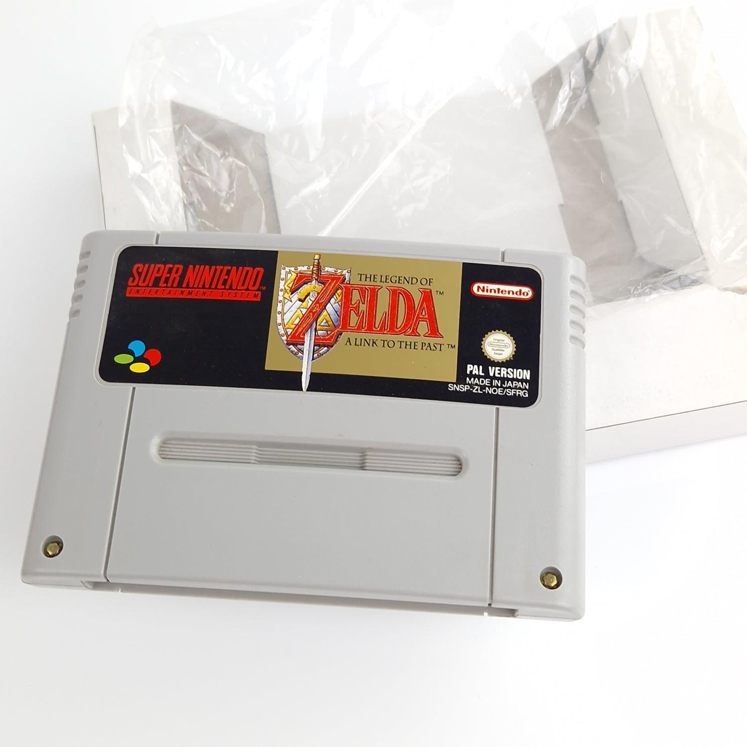 Super Nintendo : The Legend of Zelda a link to the Past - Classic Serie OVP PAL