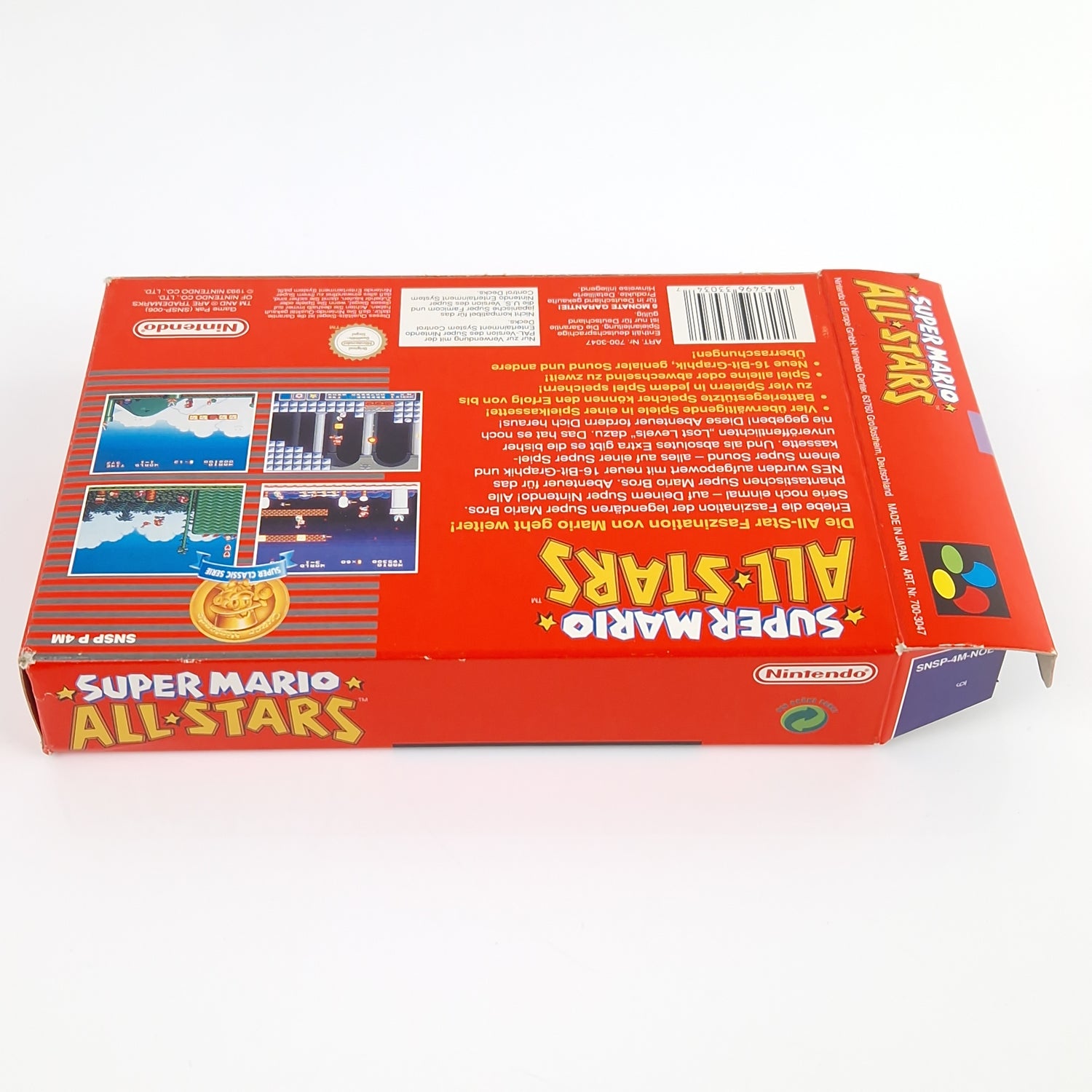 Super Nintendo Spiel : Super Mario Allstars - Super Classic Serie OVP SNES NOE