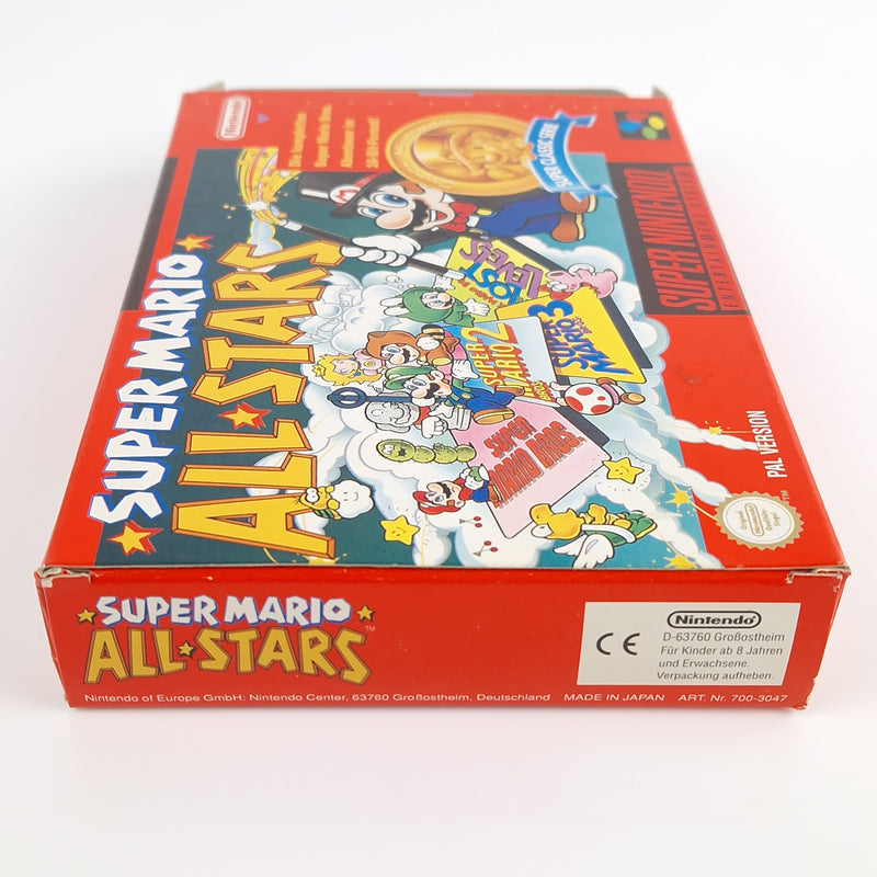 Super Nintendo Spiel : Super Mario Allstars - Super Classic Serie OVP SNES NOE