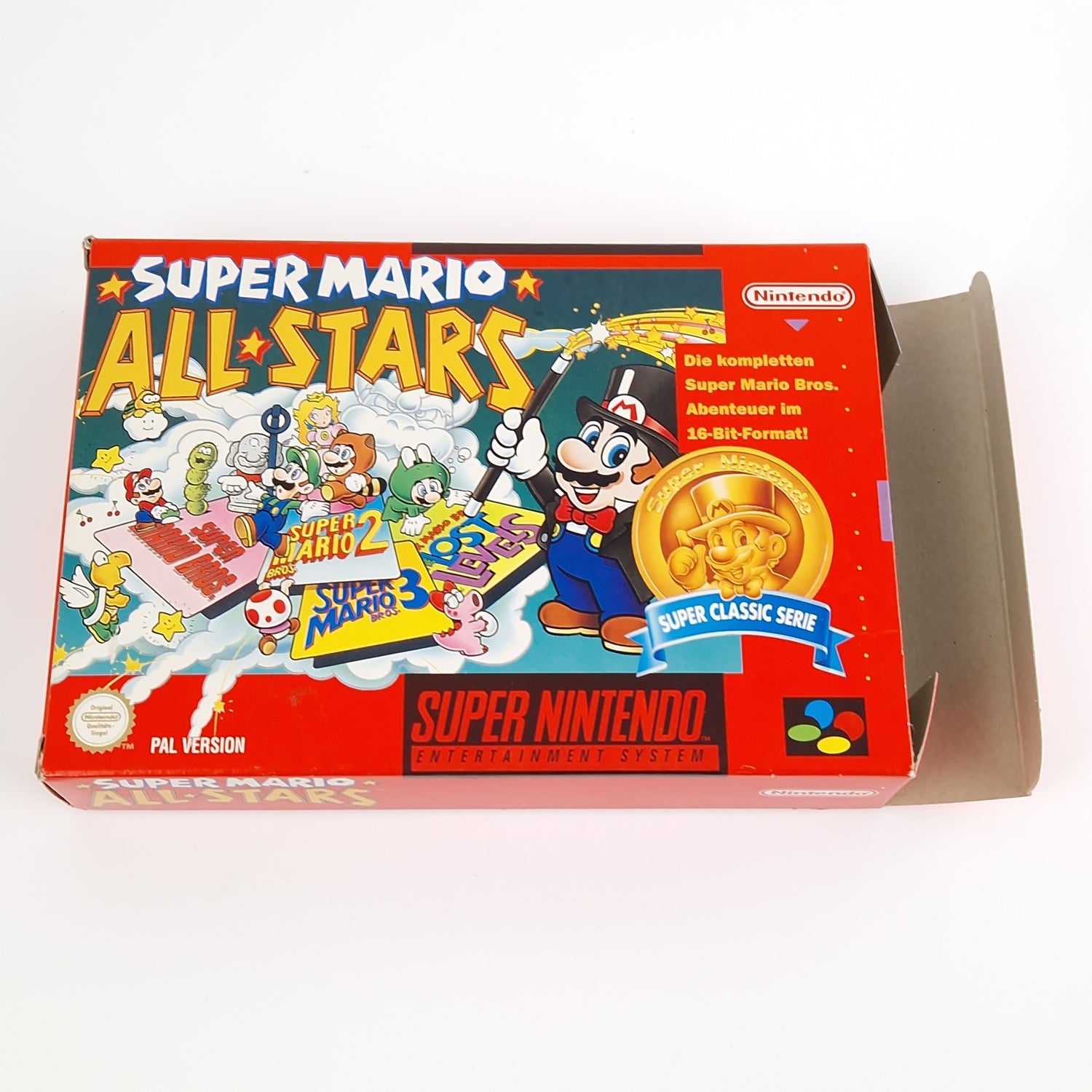 Super Nintendo Spiel : Super Mario Allstars - Super Classic Serie OVP SNES NOE