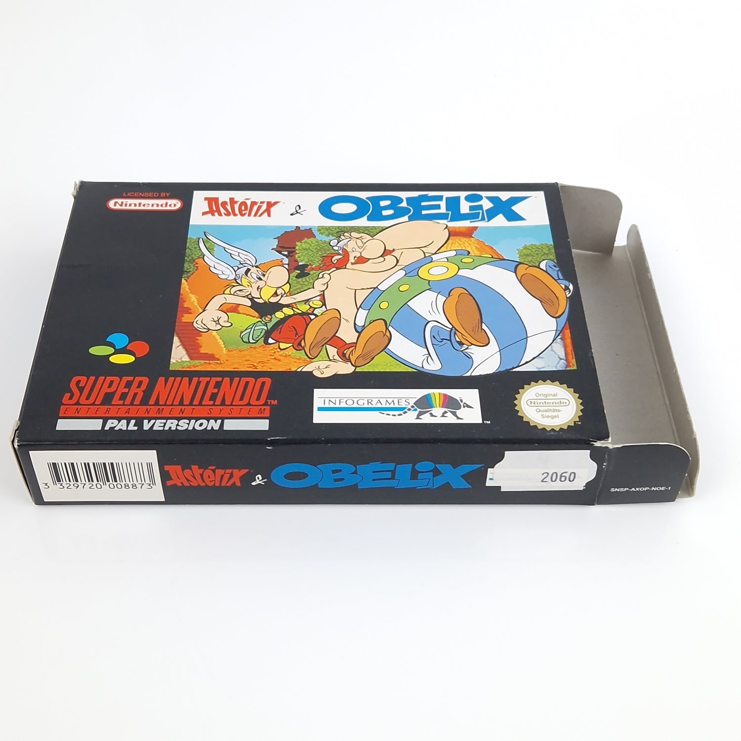 Super Nintendo Spiel : Asterix & Obelix - Modul Anleitung OVP | SNES PAL NOE-1