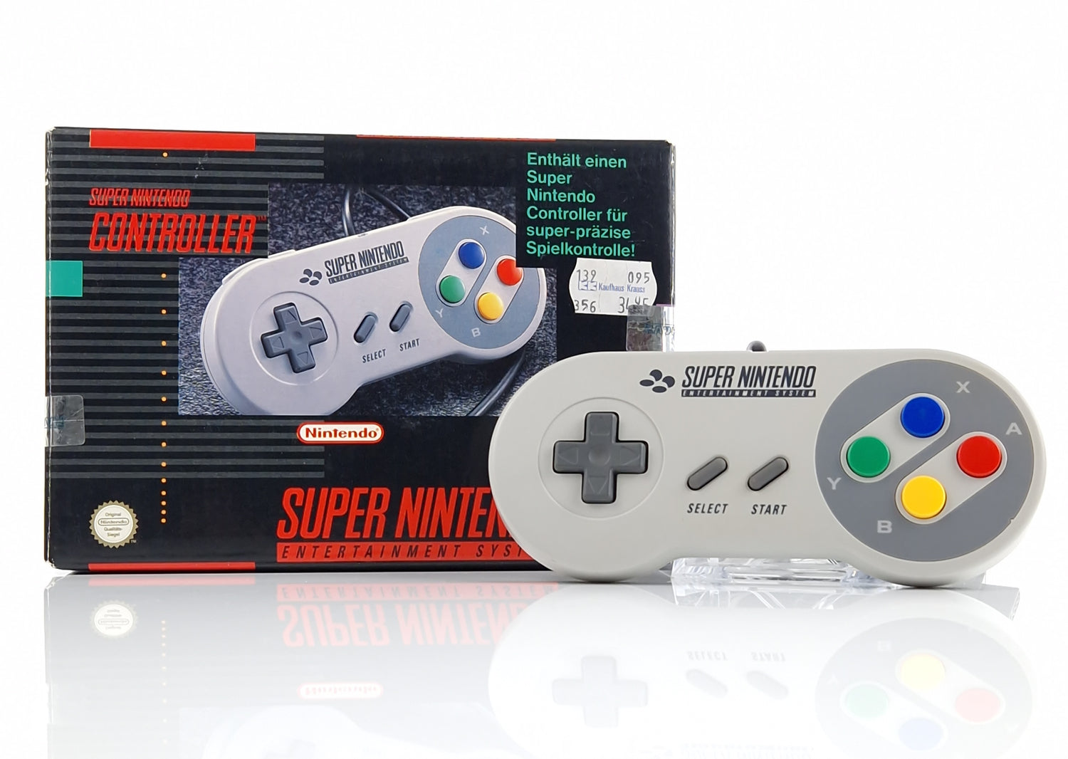 Super Nintendo Zubehör : SNES Controller Gamepad Joypad - OVP PAL