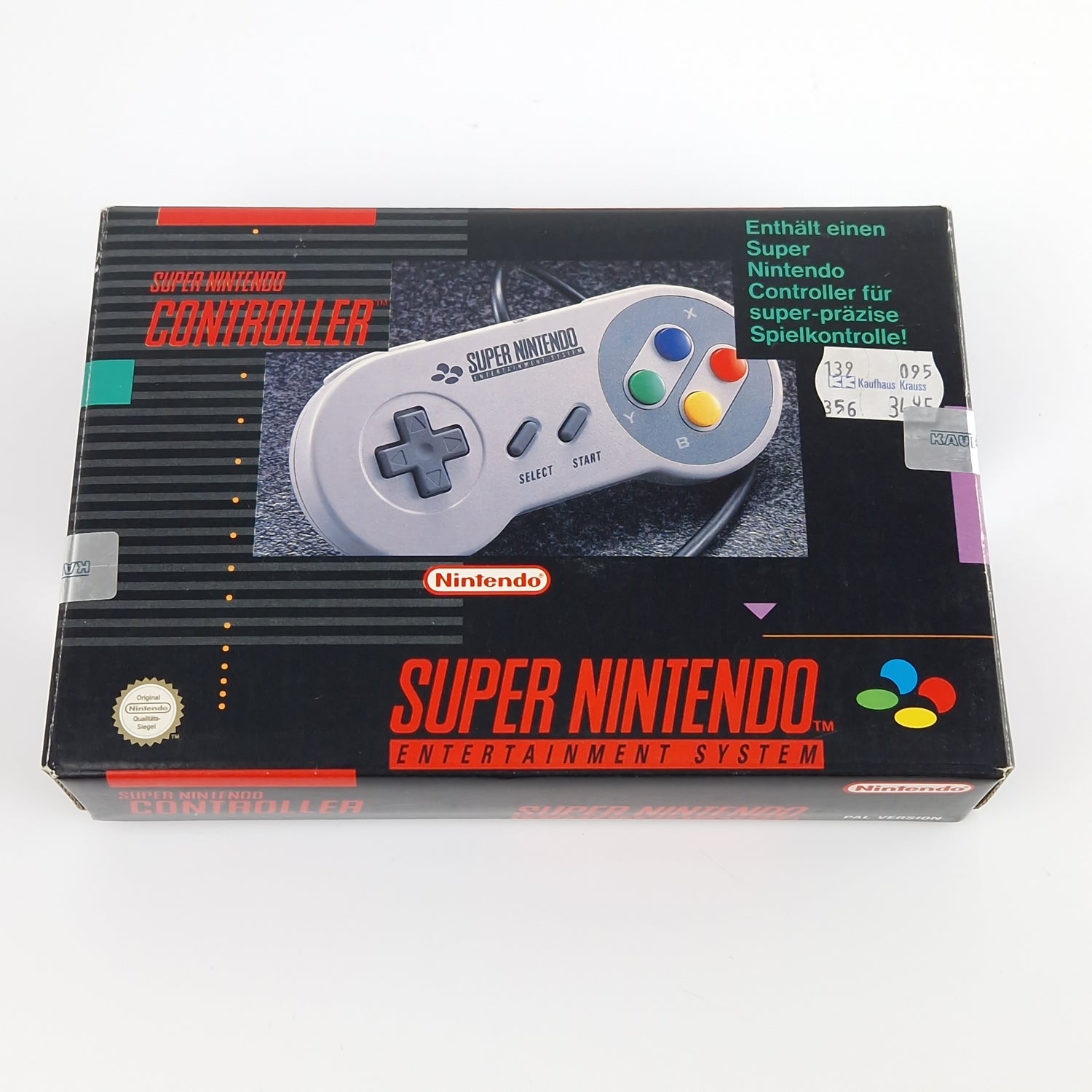 Super Nintendo Zubehör : SNES Controller Gamepad Joypad - OVP PAL