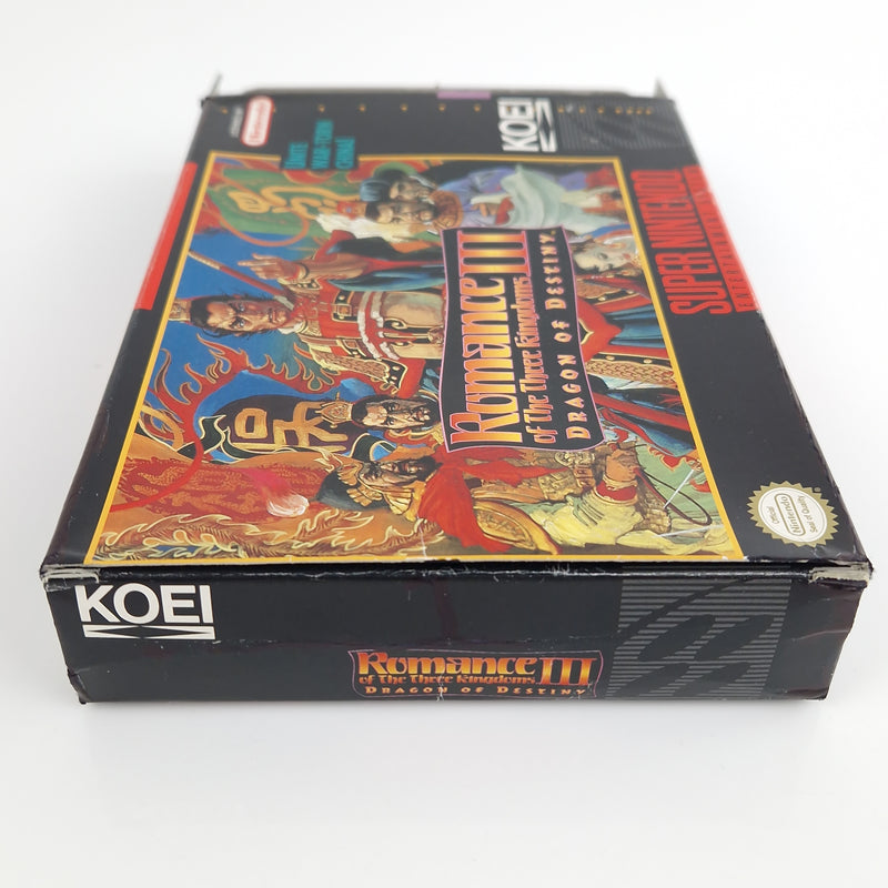 Super Nintendo : Romance of the Three Kingdoms III Dragon of Destiny - USA SNES