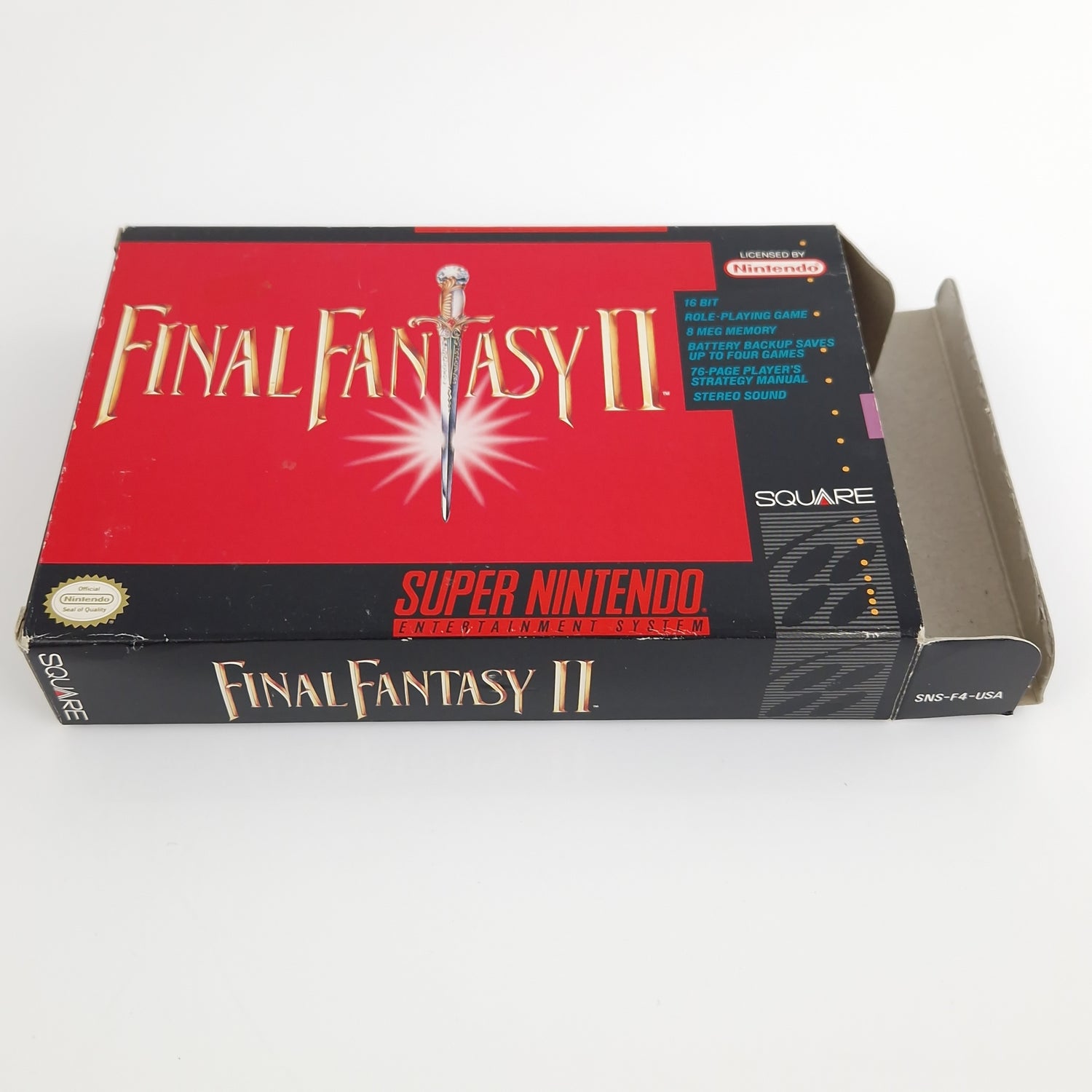 Super Nintendo Spiel : Final Fantasy II - OVP NTSC-U/C USA | SNES Game Square